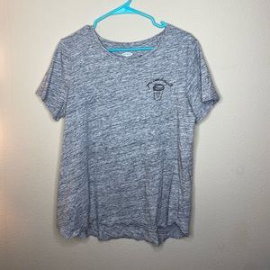 Old Navy Grey Graphic Tee